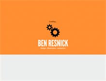 Tablet Screenshot of benresnick.com